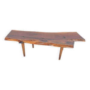 table basse tronc d'arbre