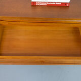 Vintage Sideboard in Teak with sliding door and drawers, 1960s