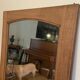 Beveled mirror 168 x 66 cm - 1950