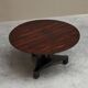 Empire dining table in rosewood veneer, 19th century.