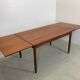 Large Danish extendable dining table in Teak, 1960