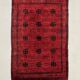 Afghan Khal Mohammadi Rug 300x195 cm, Vintage Turkoman Ersari Rug