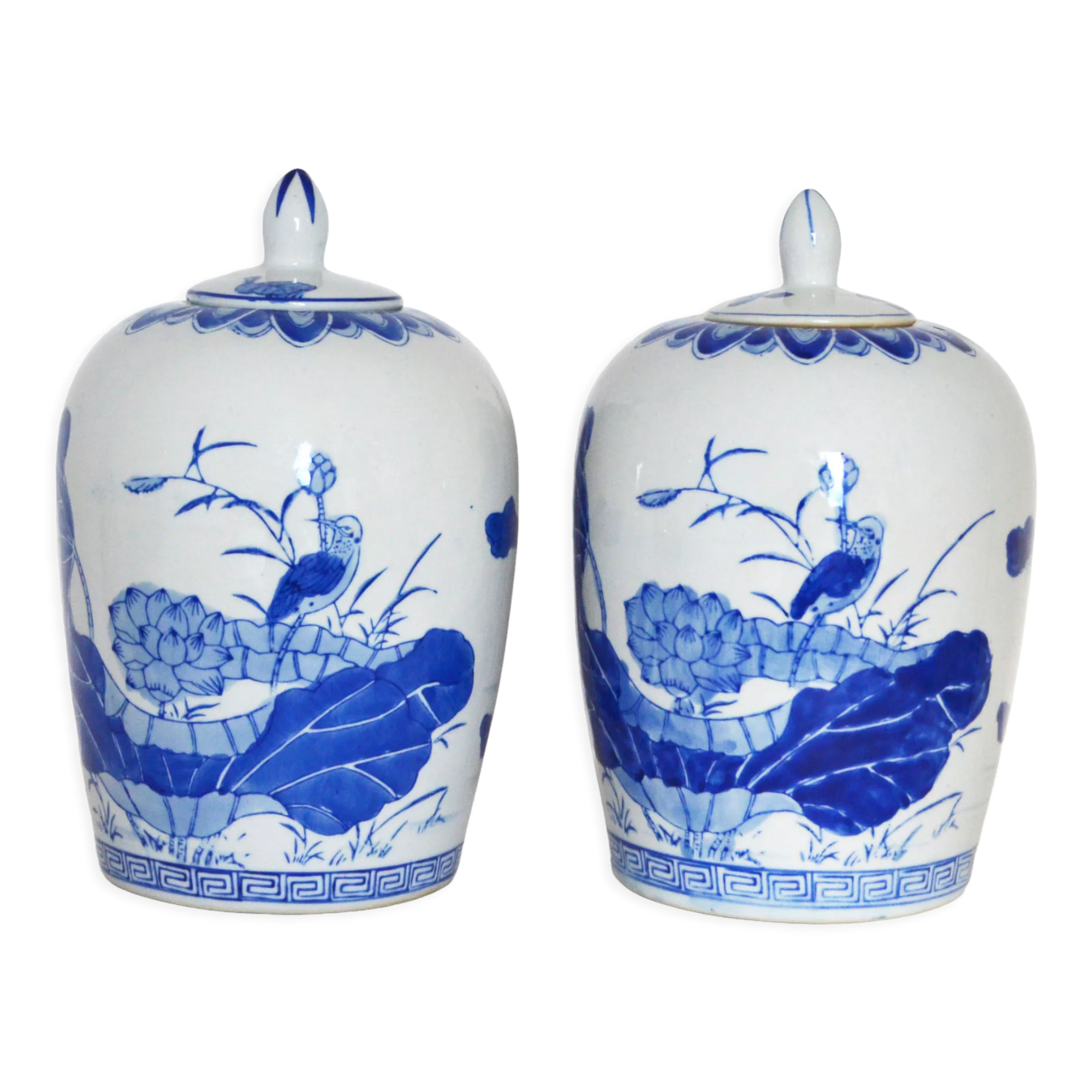 Pair of ginger jars
