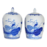 Paire de pots à gingembre