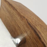 Wooden boat sail metallic metal brushed navy decoration