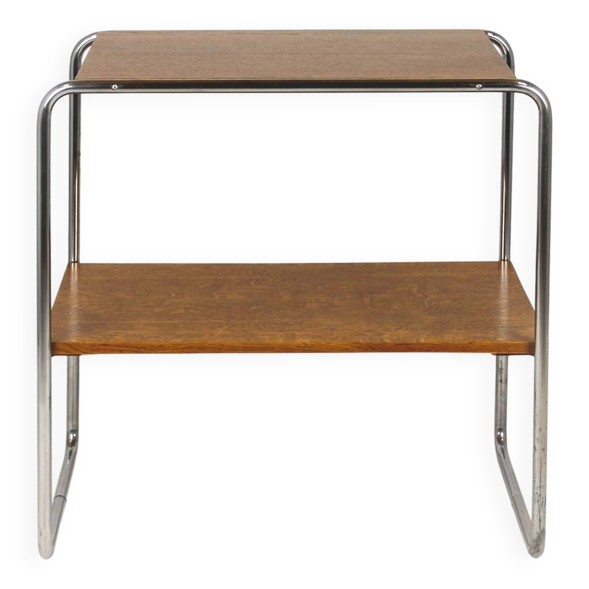 Restored B12 style Side Table atttributed to Kovona 1940s