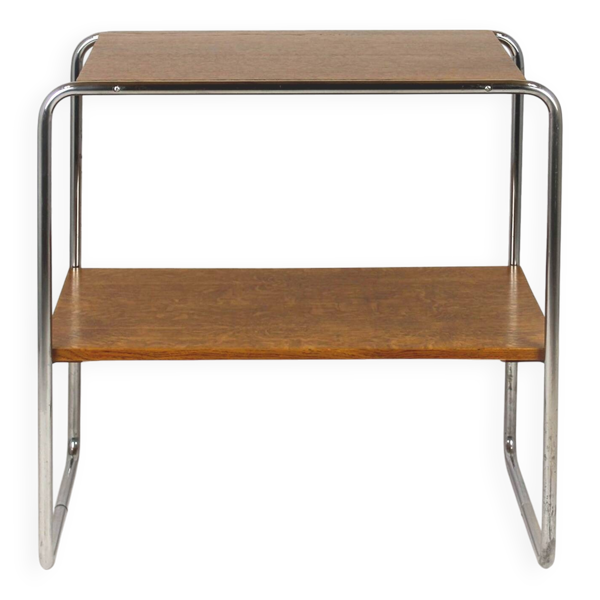 Table d'appoint B12 restaurée par Marcel Breuer, années 1940