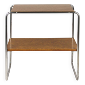 Table d'appoint B12 restaurée par Marcel Breuer, années 1940