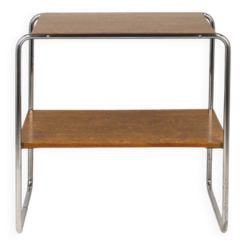 Table d'appoint B12 restaurée par Marcel Breuer, années 1940