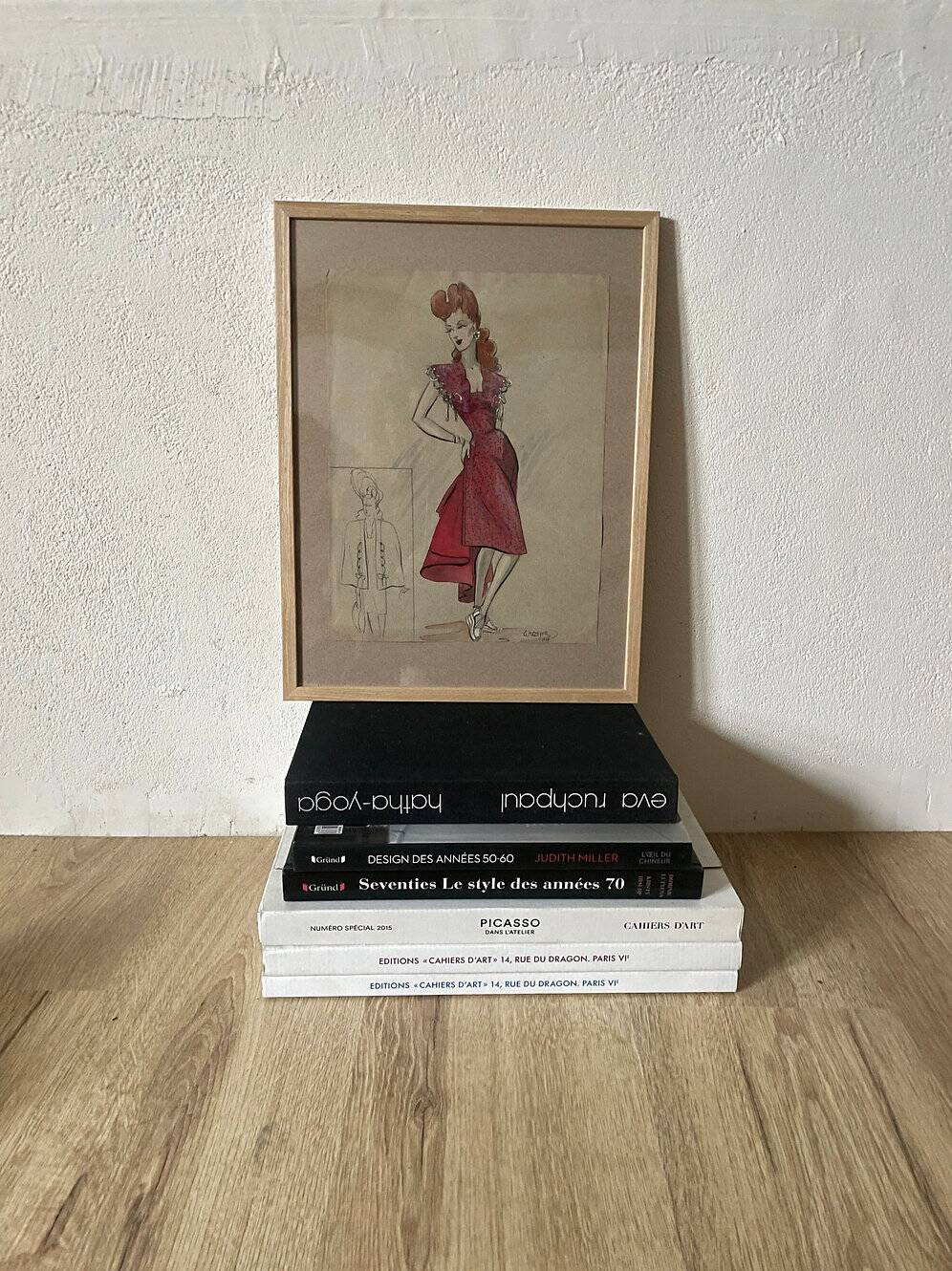 Fashion drawing G. Mazoyer