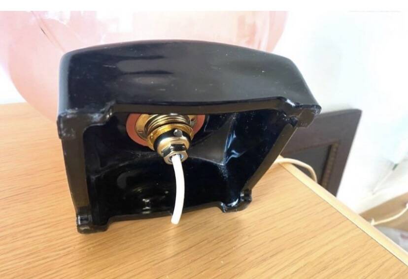 Davidsons Saturn vintage lamp 1950s antique design light fixture