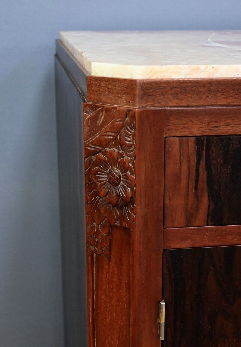 Mahogany and rosewood enfilade, Art Deco – 1940