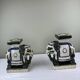 Pair of vintage ceramic bookends
