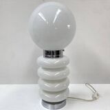 Vintage Italian Murano glass table lamp by Carlo Nason for AV Mazegga, 1960s