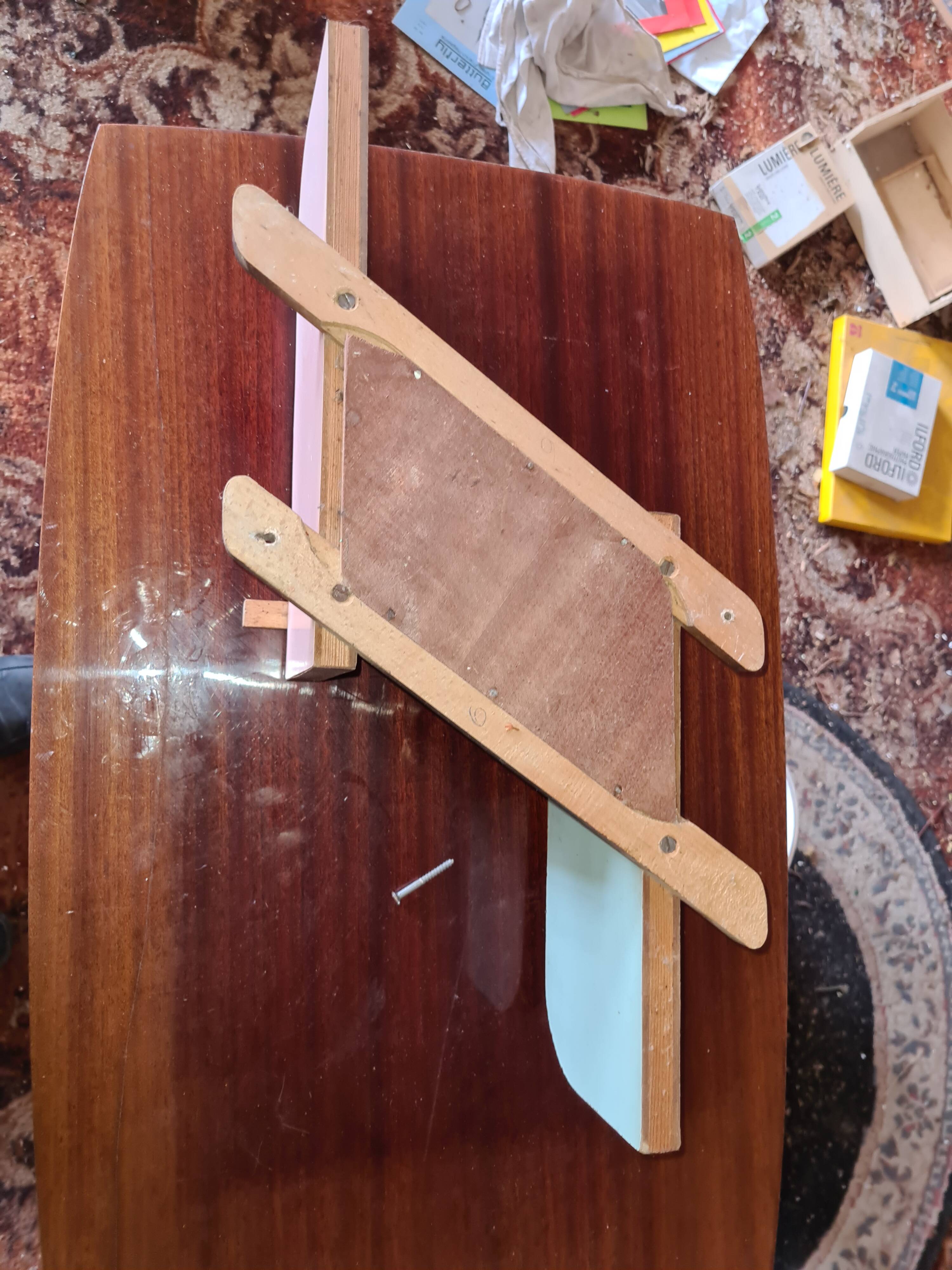 Vintage wall shelf from the 80s