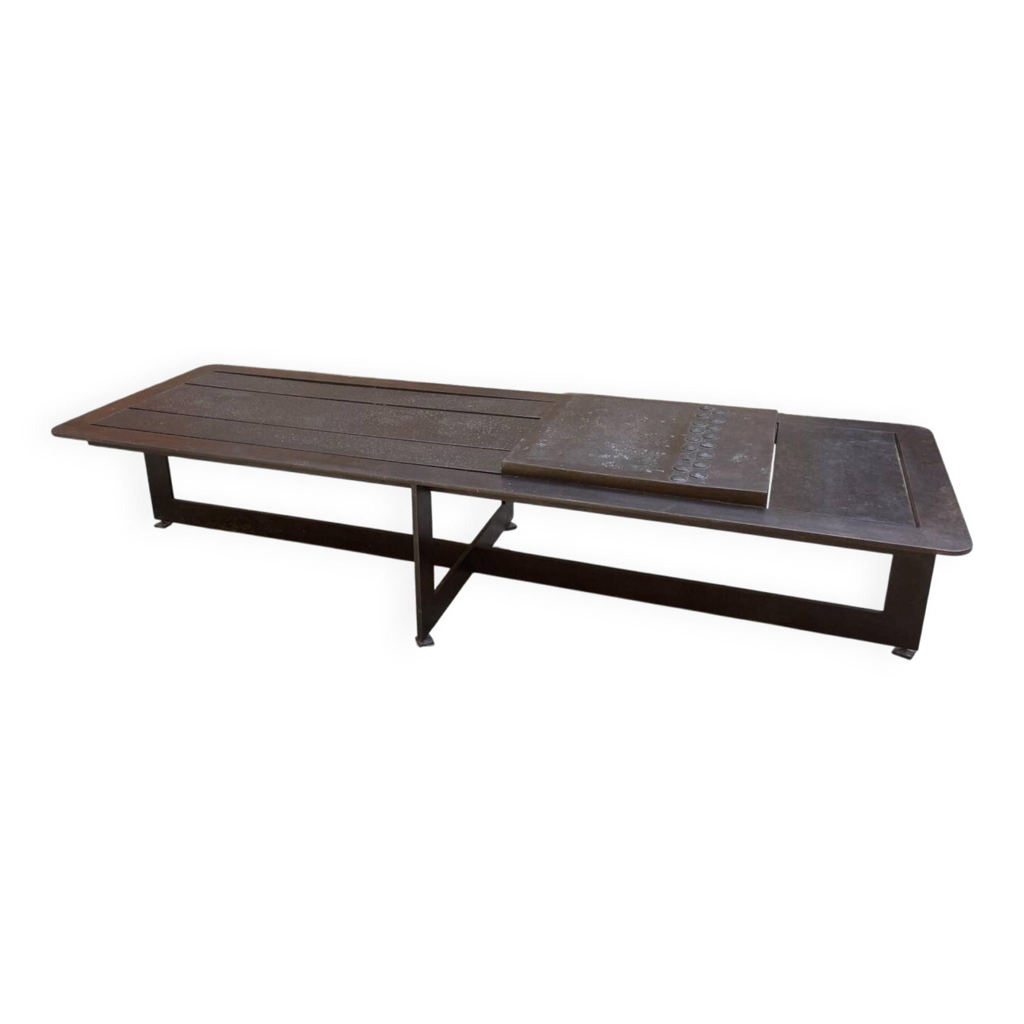 1980 Steel Coffee Table