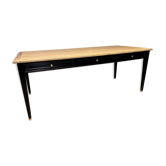 Administration table for dining room or rectangular oak desk