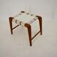 Tabouret Jan Vanek en chêne, Tchécoslovaquie