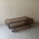 Michel Dumas Création - Smoked plexiglass coffee table for Roche Bobois 70