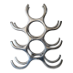 Aluminum wine rack shelf bottle rack for 9 bottles
