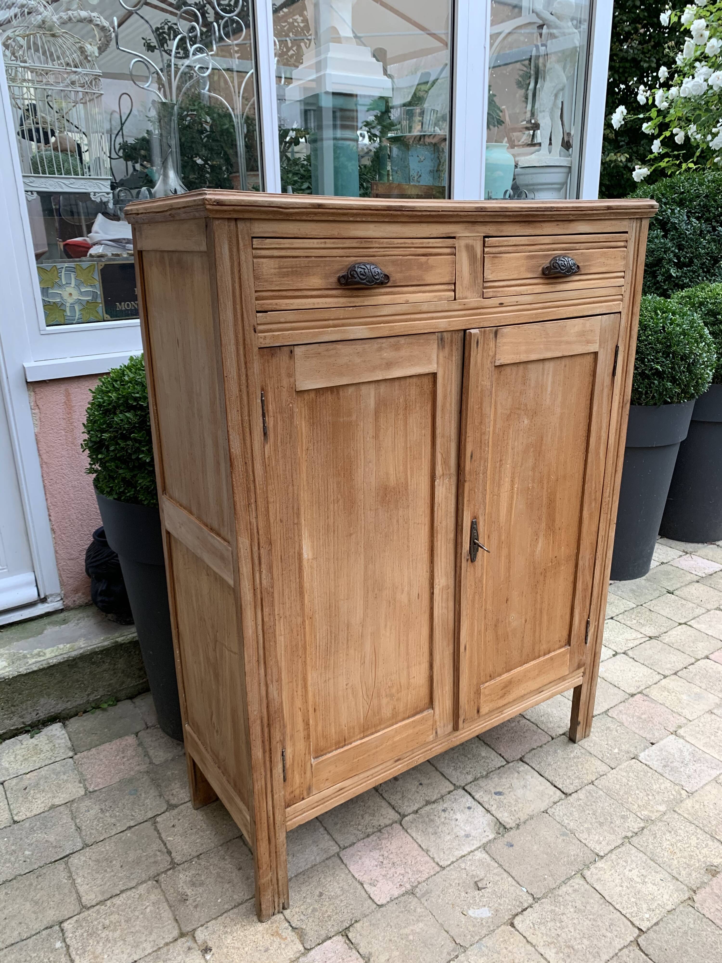 Parisian buffet raw wood