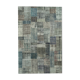 Handwoven Oriental Overdyed 201 cm x 300 cm Grey Patchwork Carpet