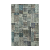 Tapis Oriental Surteint Oriental Tissé à la main 201 cm x 300 cm Tapis Patchwork Gris