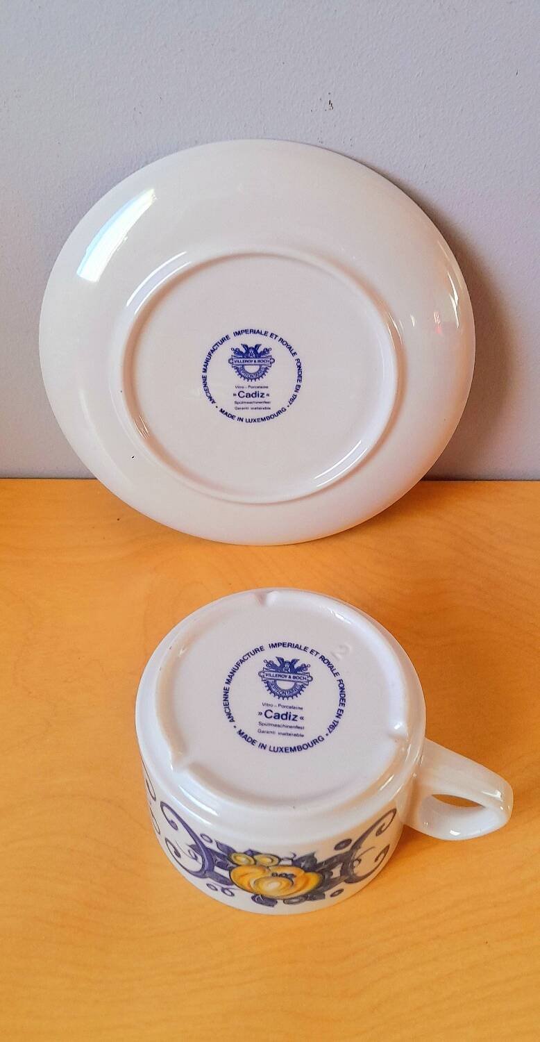 Cadiz Villeroy and Boch service