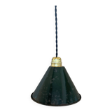 Old industrial pendant light