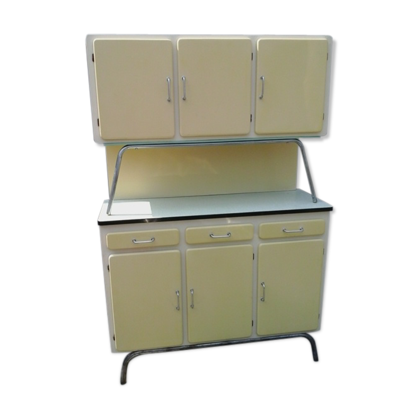 The 1950s in solid pine kitchen Dresser