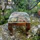 Louis XV style baroque footrest antique