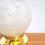 Vintage Art Nouveau globe lamp