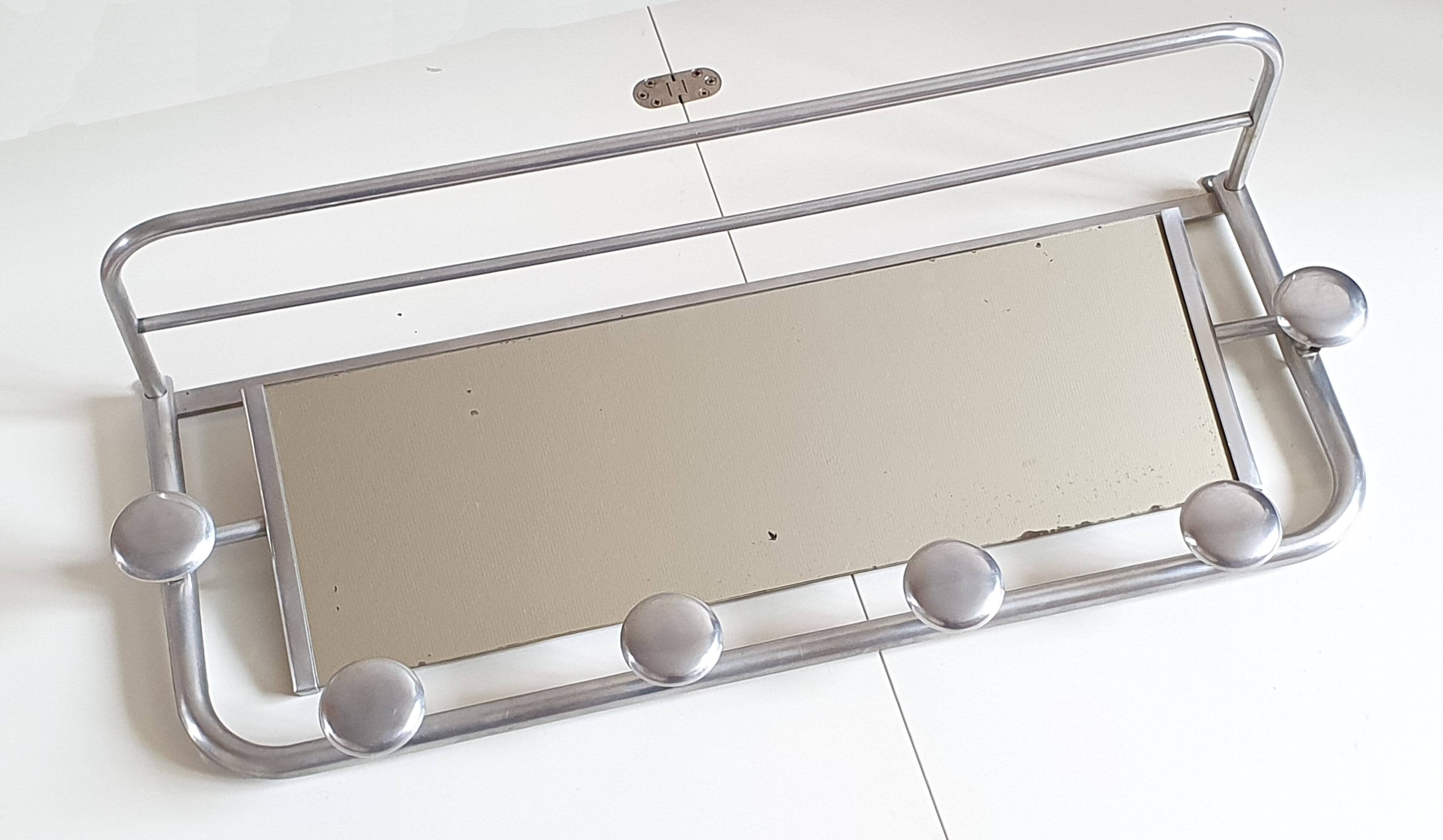 Vintage wall coat rack