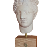 Head to the antique plaster