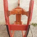 Wooden rocking horse