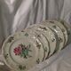 6 flat plates earthenware Lunéville