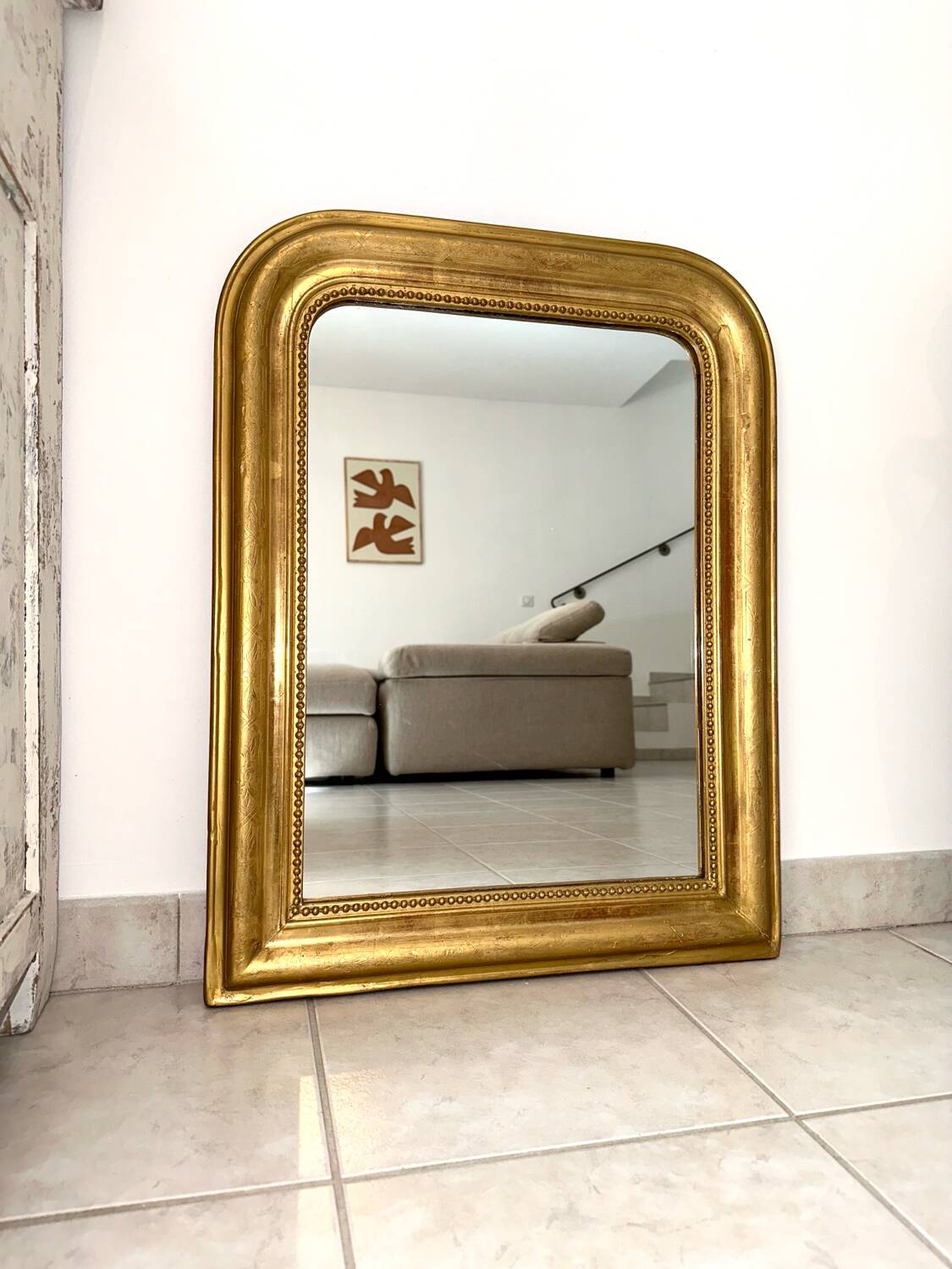 Antique Louis-Philippe mirror, 19th century