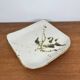 Square dish "La Colombe", 1950/60, Madeleine Brault