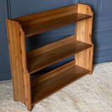 Three-level shelf in pine Ikea Leksvik Hylla 1999