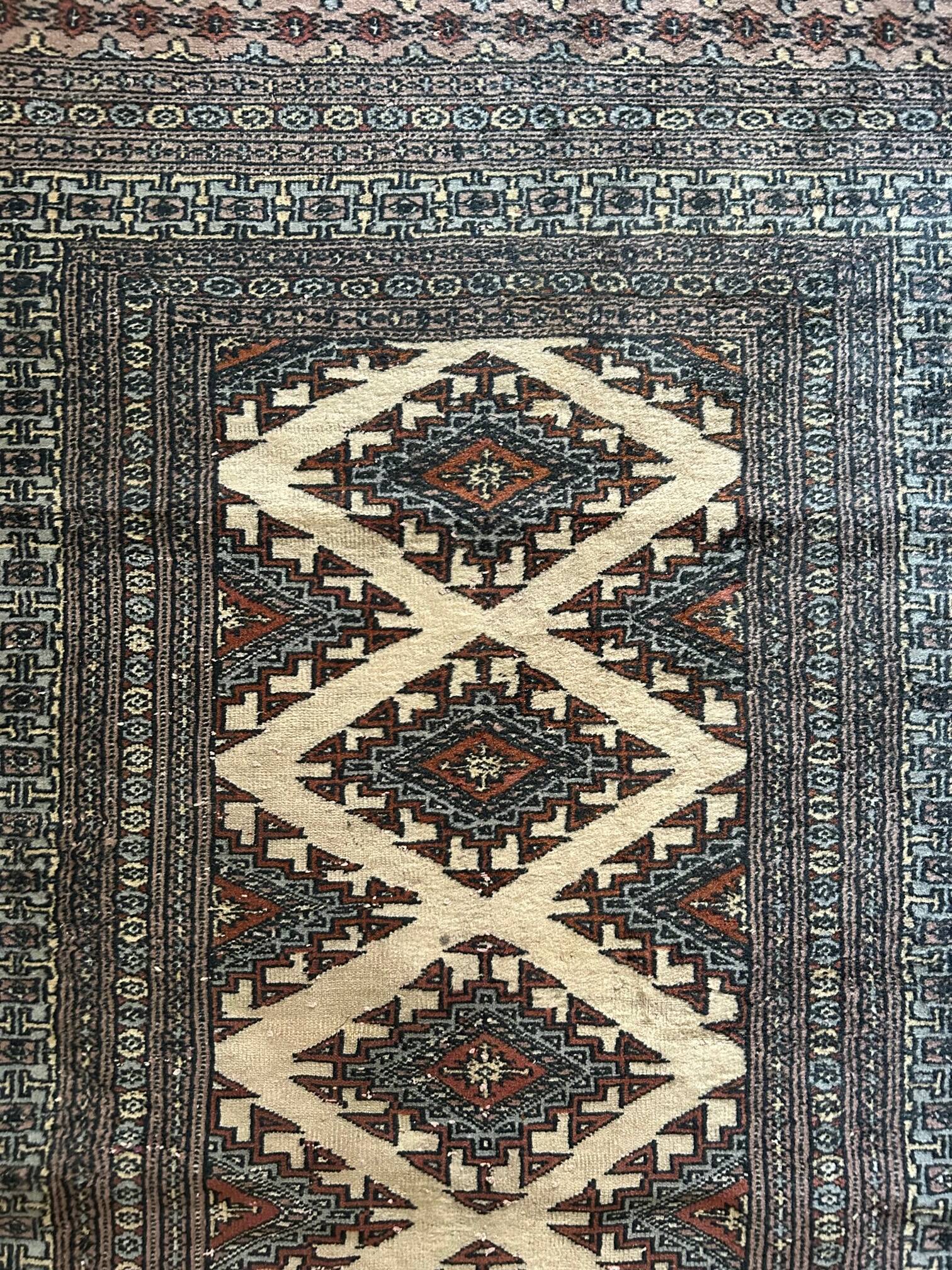 vintage oriental rug 159/94cm