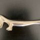 8 various animal knife holders in silver-colored metal