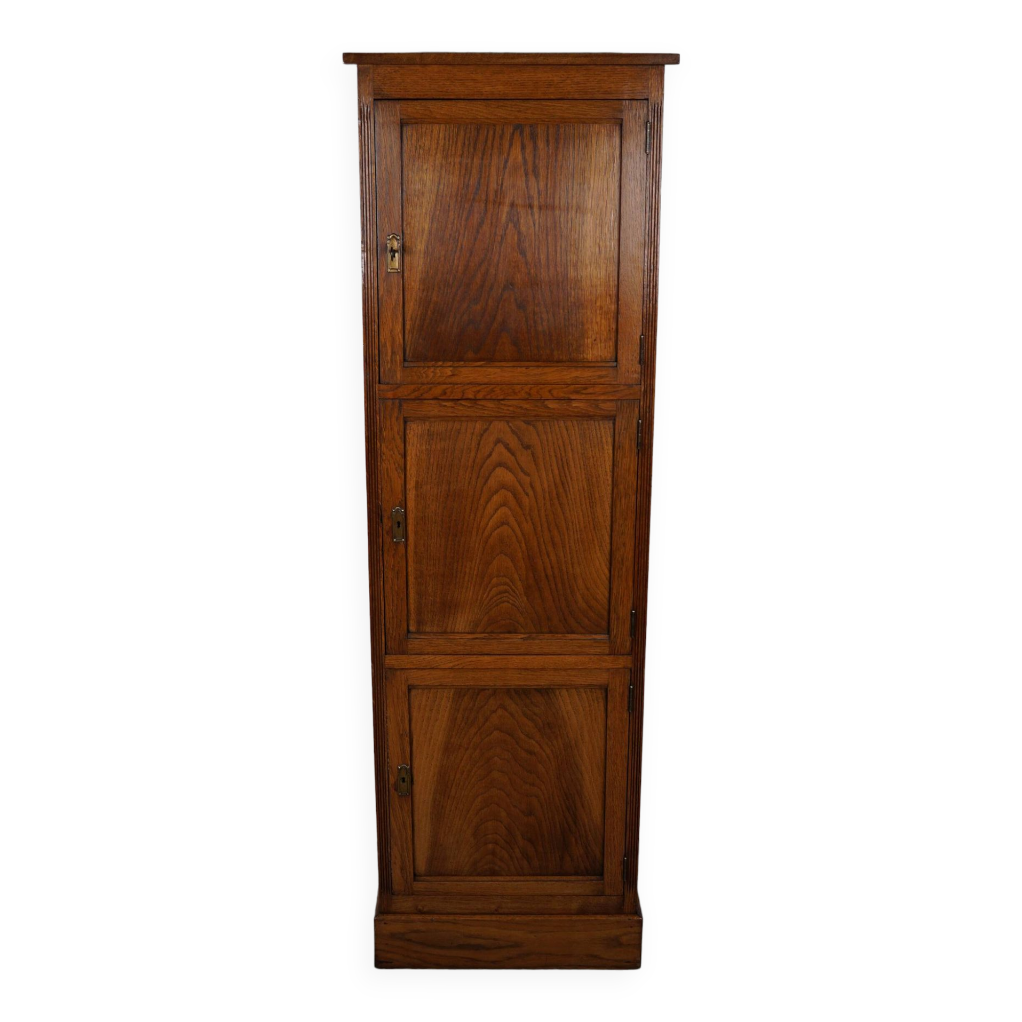 Antique Dutch Oak Locker / Filing Cabinet, 1920/30s