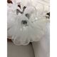 Murano Glass Sputnik Chandelier With Alabaster Italian Glass