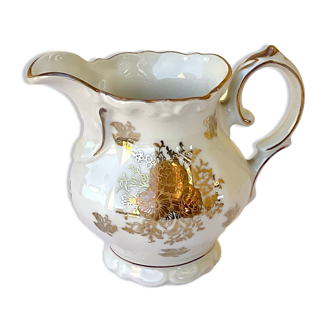 Creamer milk jar with gilding Bavaria
