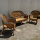 Vintage rattan lounge