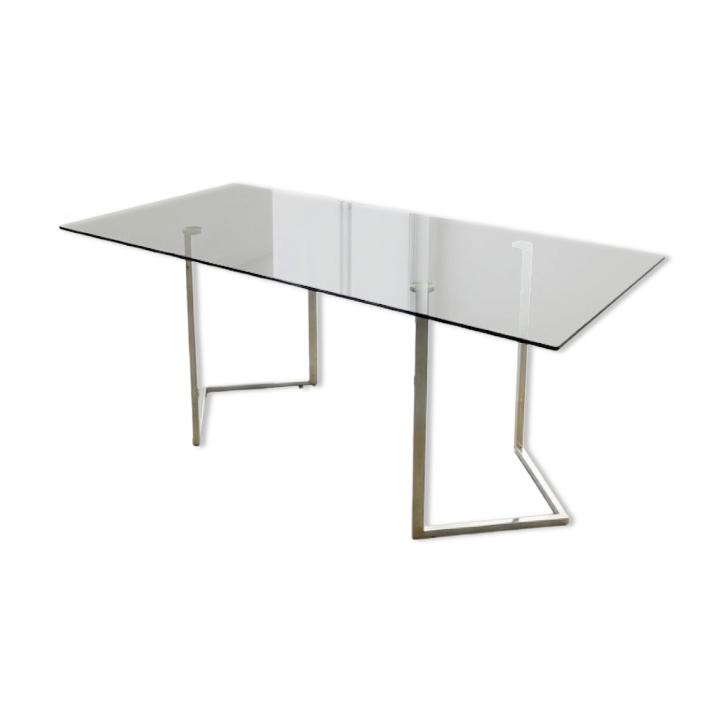 Table de salle à manger (ou bureau) moderniste dans le style de Renato