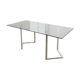 Table de salle à manger (ou bureau) moderniste dans le style de Renato