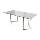 Modernist dining table (or desk) in the style of Renato.