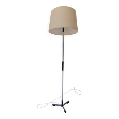 Lampadaire années 70 chromé tripode richard