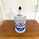Blue earthenware jar C. Rosarum